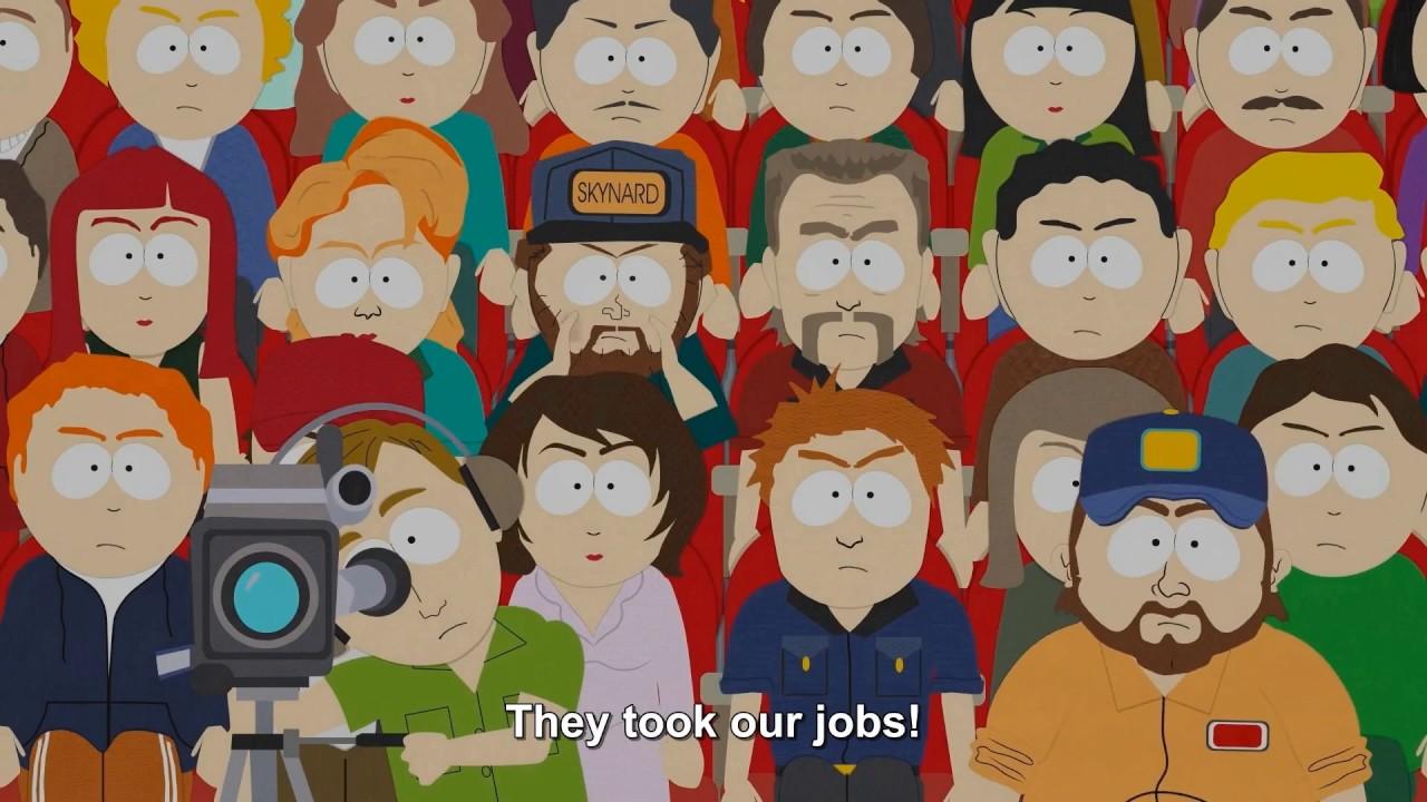 They took our jobs!